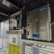 XZJJ  SCD200 single cage 0-40m/min variable frequency elevator box lift